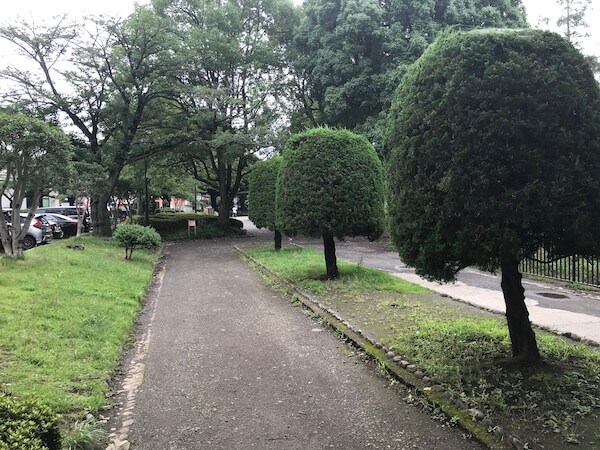 鹿沼公園　遊歩道