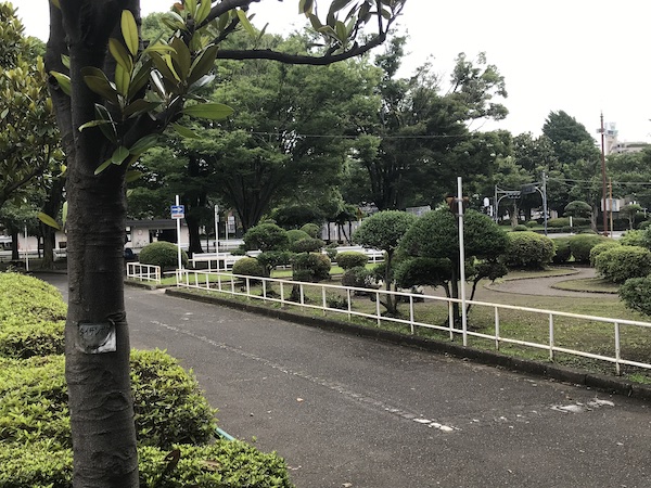 交通公園　車道