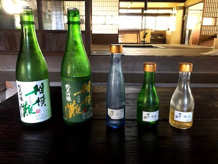 相模灘を造る久保田酒造で日本酒の試飲をしたときの模様です。