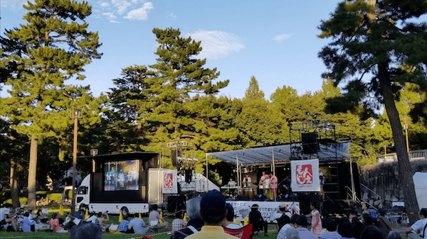 相模原市内にある相模大野中央公園で開催されたもんじぇ祭りの模様です。