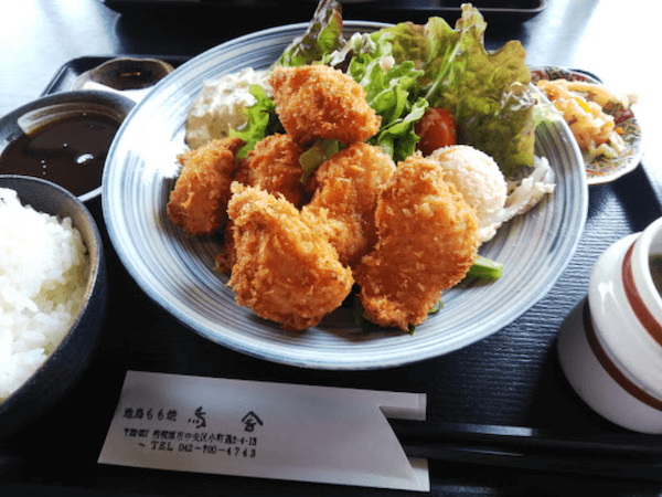 相模原市中央区にあるテイクアウト可能なお店「鳥舎」の写真です。